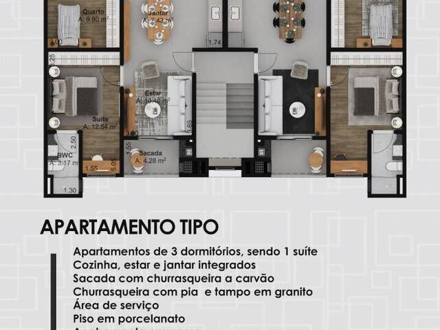 #0620 - Apartamento para Venda em Camboriú - SC
