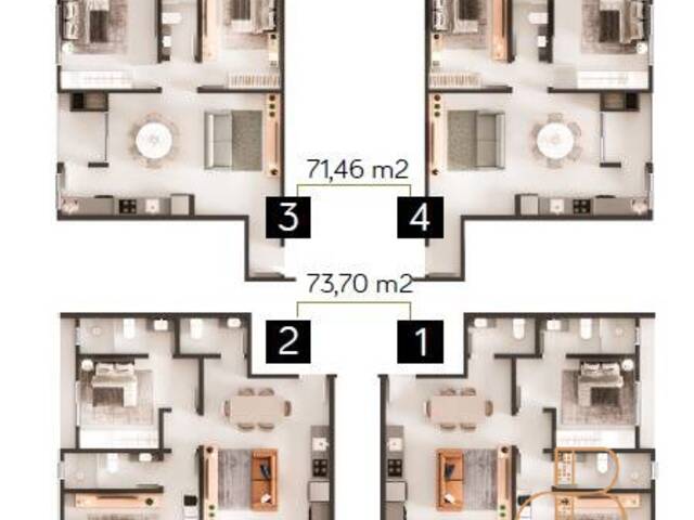Apartamento para Venda em Camboriú - 2