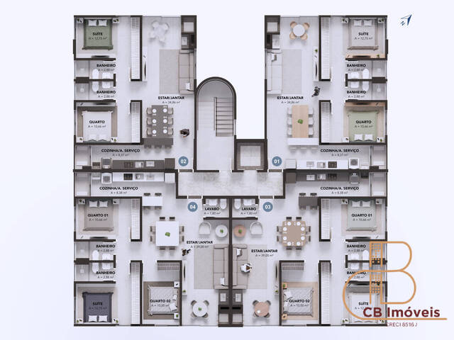 Apartamento para Venda em Camboriú - 2