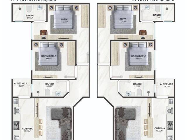 Apartamento para Venda em Camboriú - 3